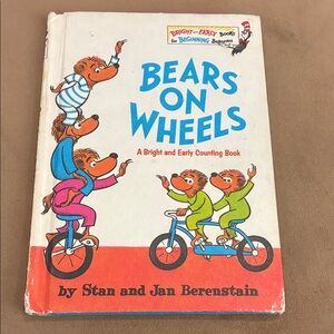 Bears on Wheels Kids Book